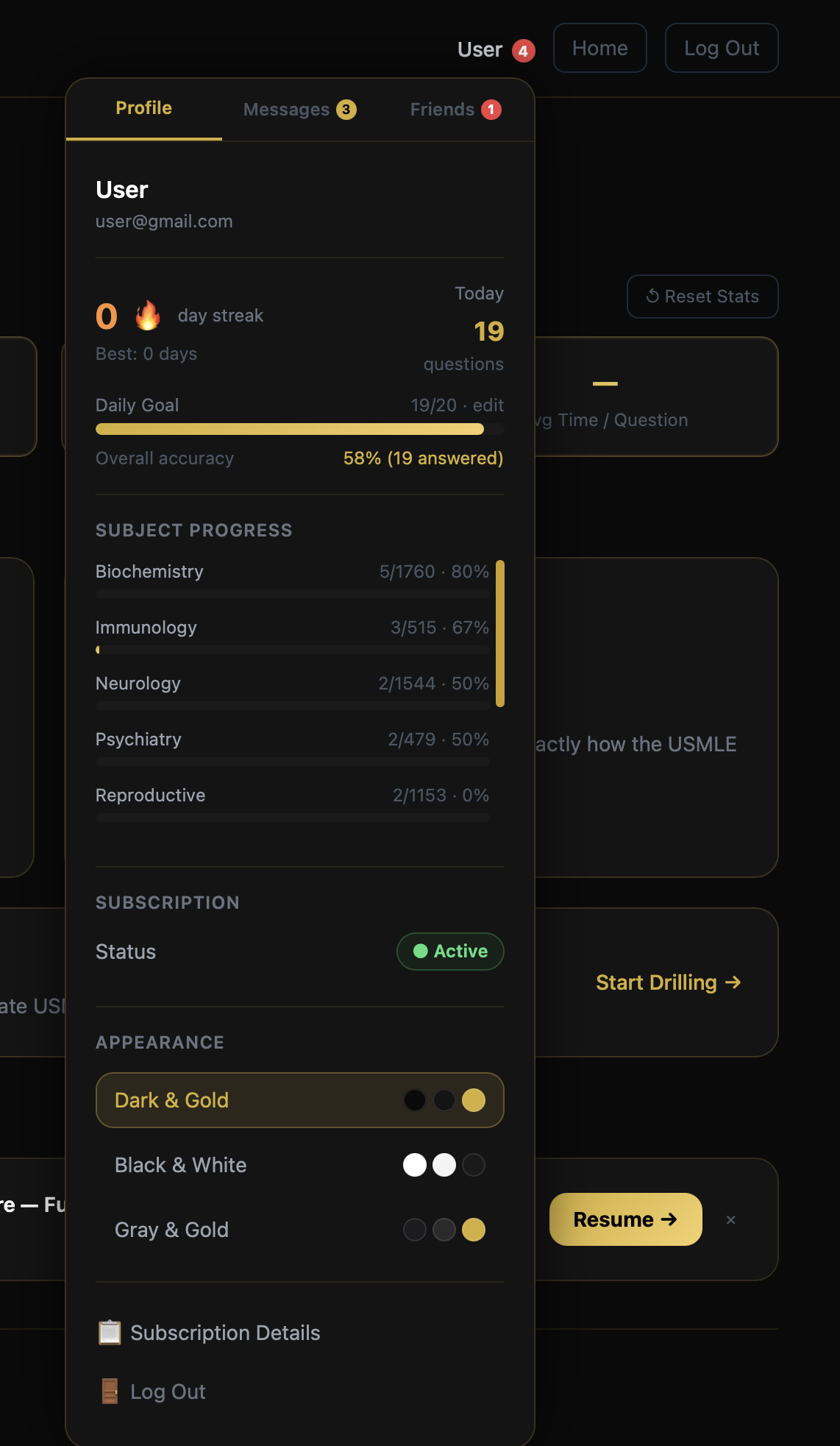 Progress Tracking